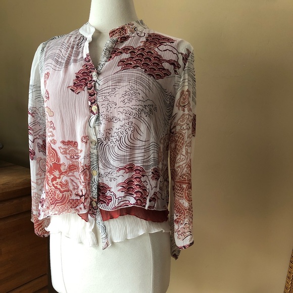 Citron Santa Monuca Tops - Citron Santa Monica Silk Top